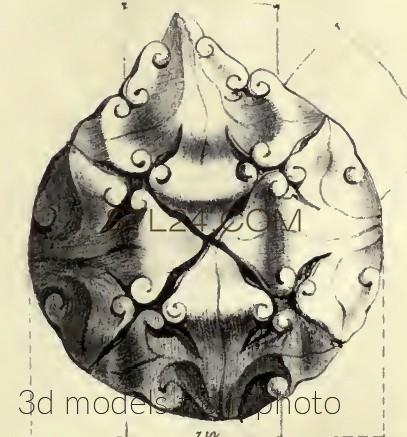 Розетки (ROSETTE_1530 -  | 3D model 3DSMAX / OBJ / STL) 3D модель для ЧПУ станка
